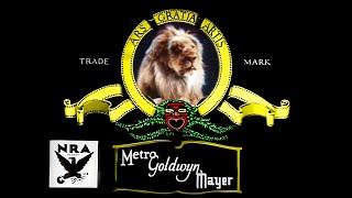 Metro-Goldwyn-Mayer Logo 1935 Wnra Logo Rare Colorized Recreation