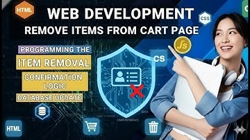 Task 31 | Remove Products from the cart