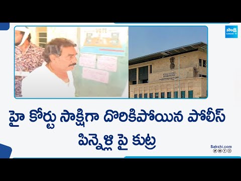 Police Conspiracy Acts On Pinnelli Ramakrishna Reddy Got Exposed In AP High Court | AP Elections - SAKSHITV