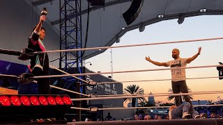 Fancam: Chuck Taylor Chooses his Best Friend AEW Dynamite 4.24.24 Orange Cassidy Trent Beretta