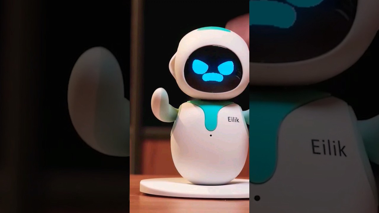 🤖INTRODUCING EILIK, the cutest robot companion for your setup