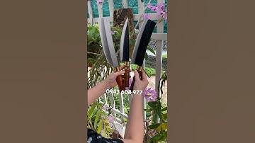 DAO THÁI MẪU MỚI NHẤT TẠI XƯỞNG LÒ RÈN THẢO P/s