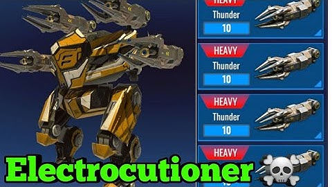 Thunder Crusher Max level Gameplay. (TA) melting results?