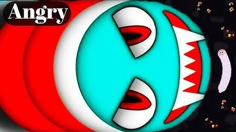 Worms zone io Angry Snake Gameplay | worms zone angry snake | sap wala game | Earthworm Rắn Săn