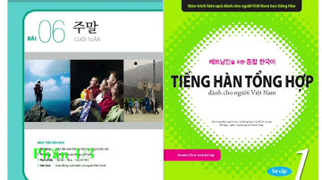 [LUYỆN NGHE] TIẾNG HÀN TỔNG HỢP SƠ CẤP 1 I #PHẦN 1/3 - BÀI 6 - 주말