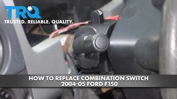 How to Replace Combination Switch 2004-05 Ford F-150