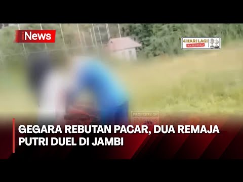 Aduh! Gegara Rebutan Pacar, Dua Remaja Putri Baku Hantam di Kerinci, Jambi - iNews Pagi 23/04