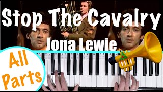 How to play STOP THE CAVALRY - Jona Lewie Piano Tutorial