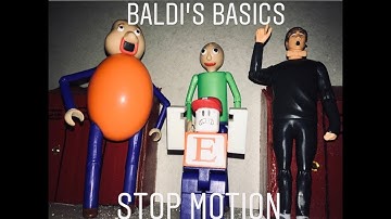 Baldi’s Basics Stop Motion Movie