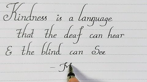 Neat and super clean satisfying handwriting/Best english handwriting/English Calligraphy/quotes