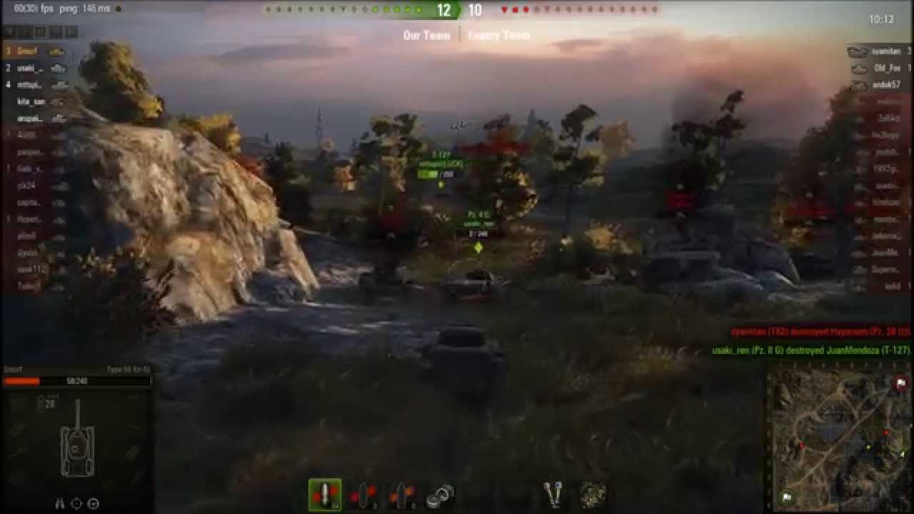 World of Tanks Mastery Type 98 Ke-Ni