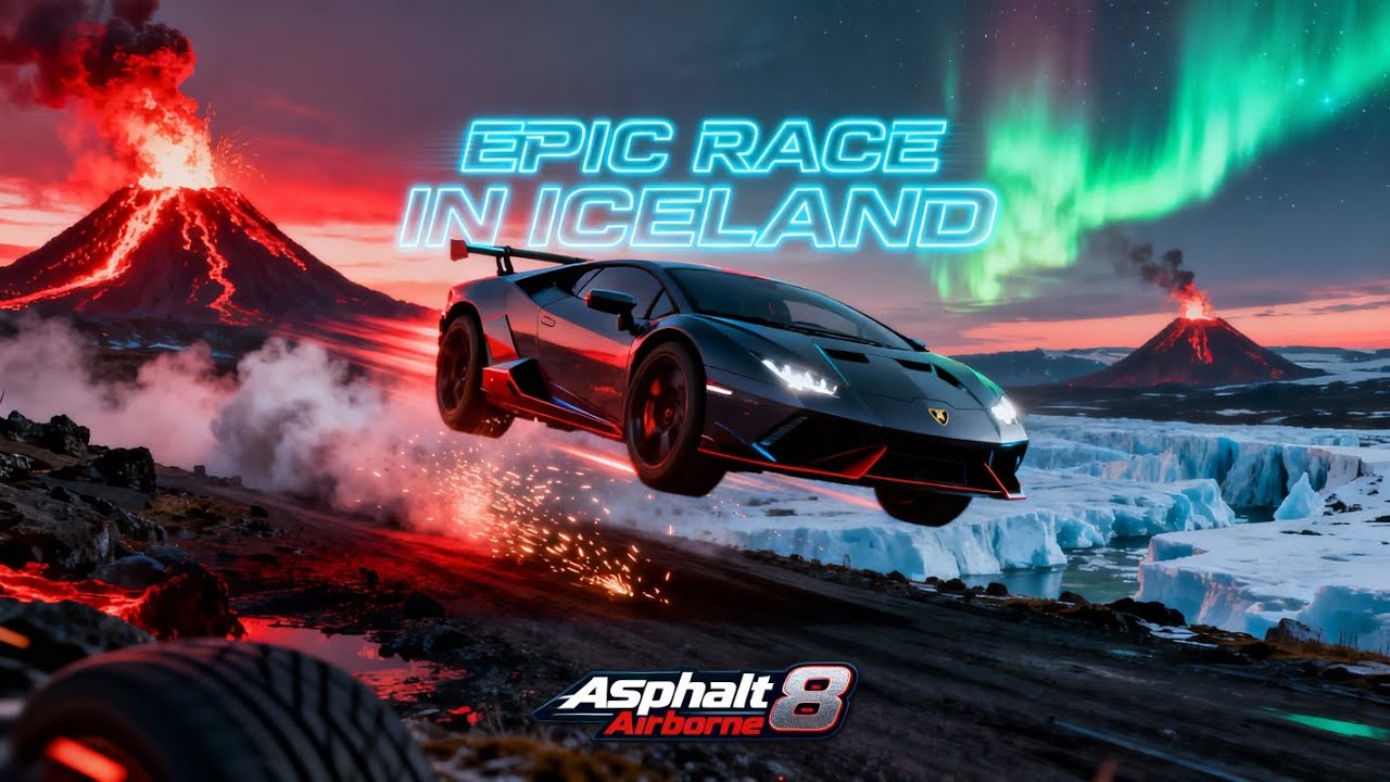 Epic Race in ICELAND 🏁🎮 | Asphalt 8 Airborne - YouTube