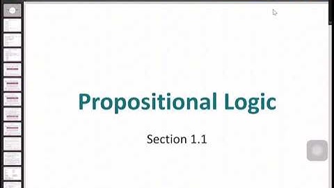 Propositional Logic - Discrete Mathematics - Online Class - Bangla