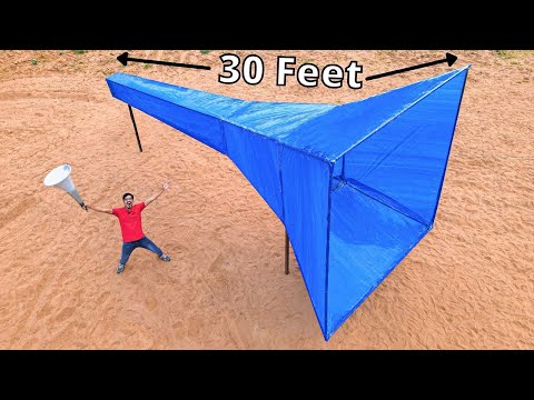 We Made Biggest Megaphone in World | दुनिया के सबसे बड़े भोंपू में कैसी आवाज़ आएगी?