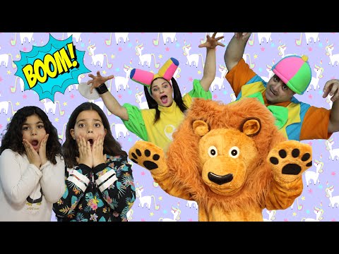 علوش ومروش نانا وتالا خافو من زيارة الاسد للبيت Alosh Marosh