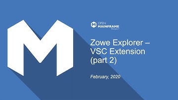 Zowe Explorer Video: How to Work with Data Sets Part 2