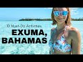 10 mustdo activities in exuma bahamas