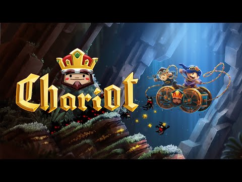 Super Chariot Прохождение 1 Кооператив Уровень 1-2-3 Двойной проход, Туманные водопады