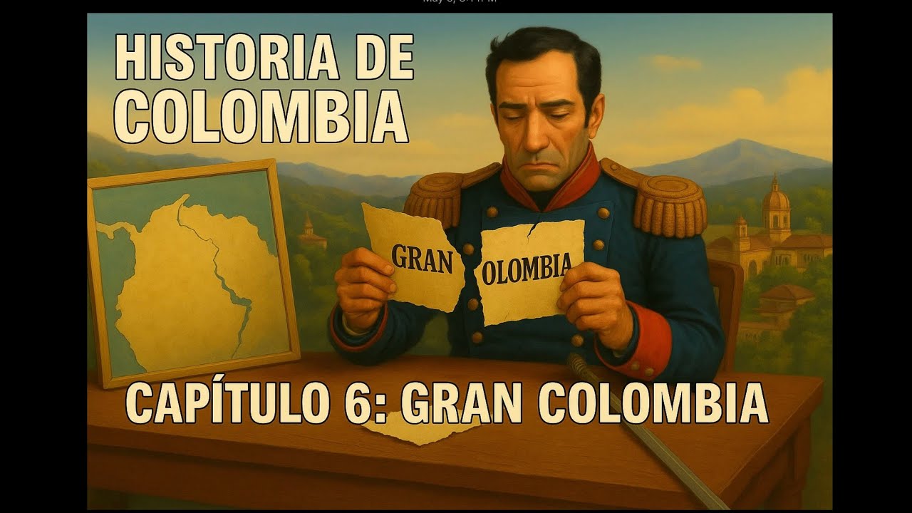 Historia de Colombia: La Gran Colombia y su Disolución | Audiolibro Capítulo 6