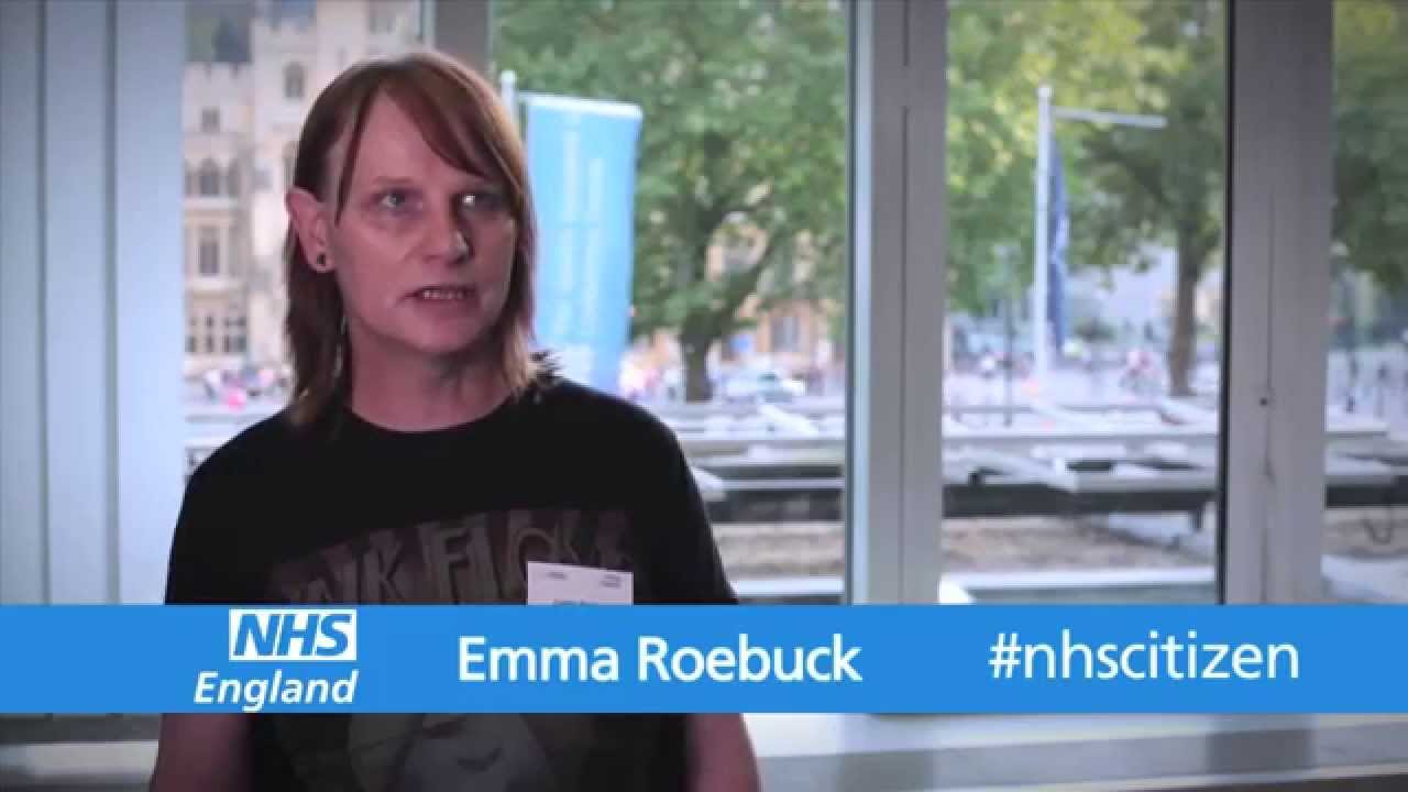 NHS Citizen Emma Roebuck YouTube
