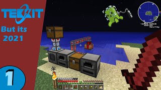Minecraft Tekkit But its in 2021 ep. 1 screenshot 1