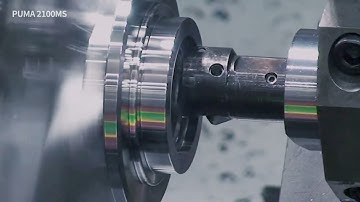 PUMA 2100MS Cutting | Single Turret Two-Axis Horizontal