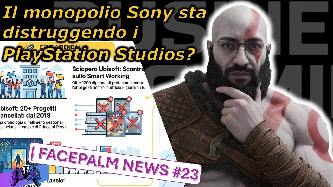 Il monopolio Sony sta distruggendo i PlayStation Studios? #facepalm #news #gamingindustry