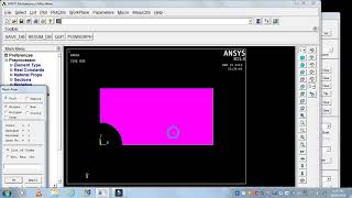 Axissymmetric condition using ANSYS APDL