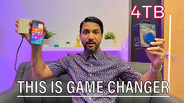 Connecting 4TB SSD in iPhone 15 Pro to Record Apple ProRes 4K 60FPS LOG