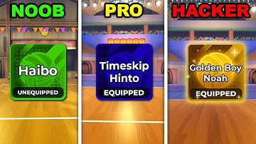 NOOB vs PRO vs HACKER Styles in Volleyball Legends!