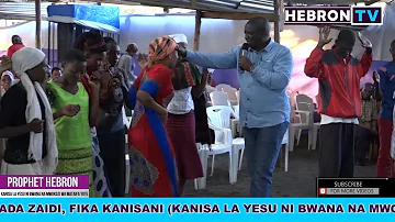 YESU ANAPONYA BURE BILA PESA! - PROPHET HEBRON