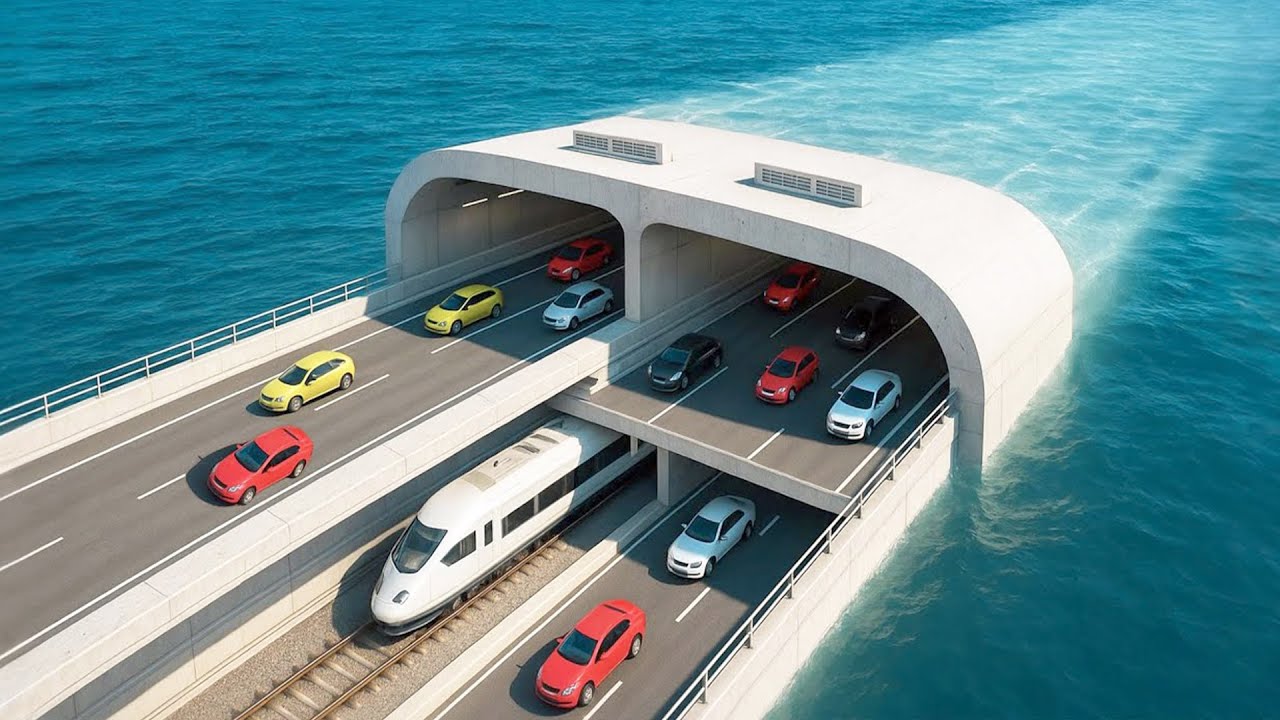 چین چگونه تونل‌های زیرآبی غول‌پیکر می‌سازد؟ پروژه‌ای که دنیا را شوکه کرد.