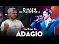 Dimash Kudaibergen Reaction Adagio Cover (AMAZING, AGAIN!) | Dereck Reacts