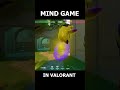 Mind Game In Valorant With Geko #valorant #zorze #shorts