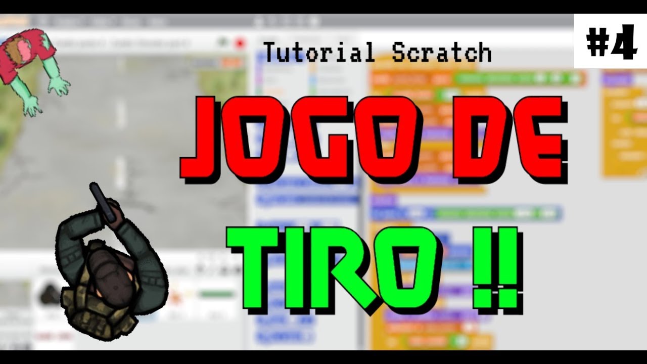 Como fazer um JOGO DE TIRO (PARTE 4) - Barra de vidas e novo visual ...