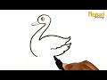 Easy duck drawing  duck drawing step by step  duck drawing  pleasant drawing