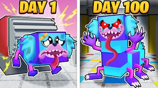 I Survived 100 DAYS as PJ PUG-A-PILLAR in Minecraft!