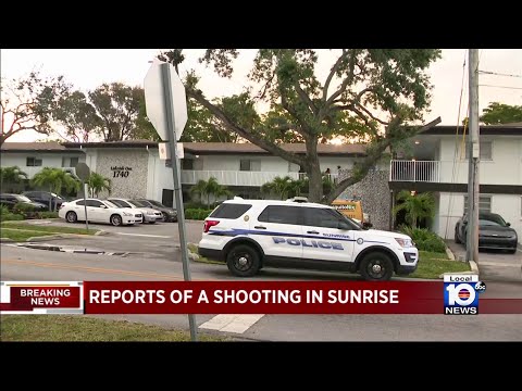 Sunrise police: Man injured during shooting