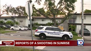 Man injured during shooting in Sunrise