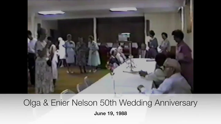 1988-06-19 Enier and Olga Nelson 50th Wedding Anni...