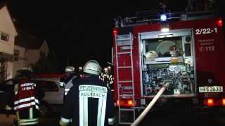 Kellerbrand In Bensheim-Hochstädten