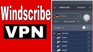 How to use Windscribe VPN on PC 2022 screenshot 3