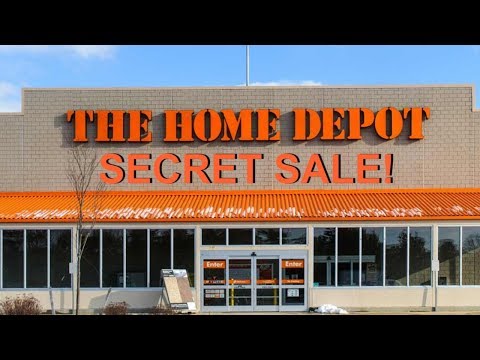 Home Depot SECRET SALE EXPOSED!