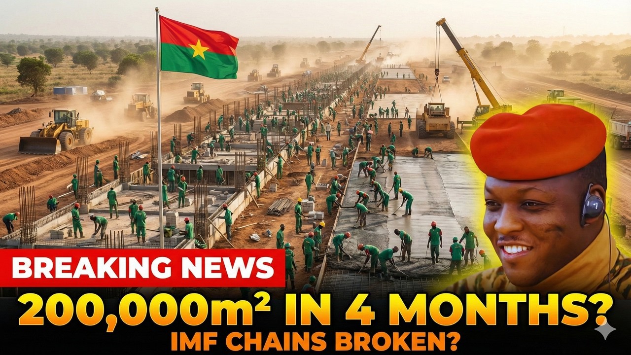 4 Months, 200,000m²: Is Ibrahim Traoré Finally Breaking the IMF’s Chains?