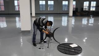 Installation of Nuu Garden 36 Solid Cast Aluminum Top Table CT002