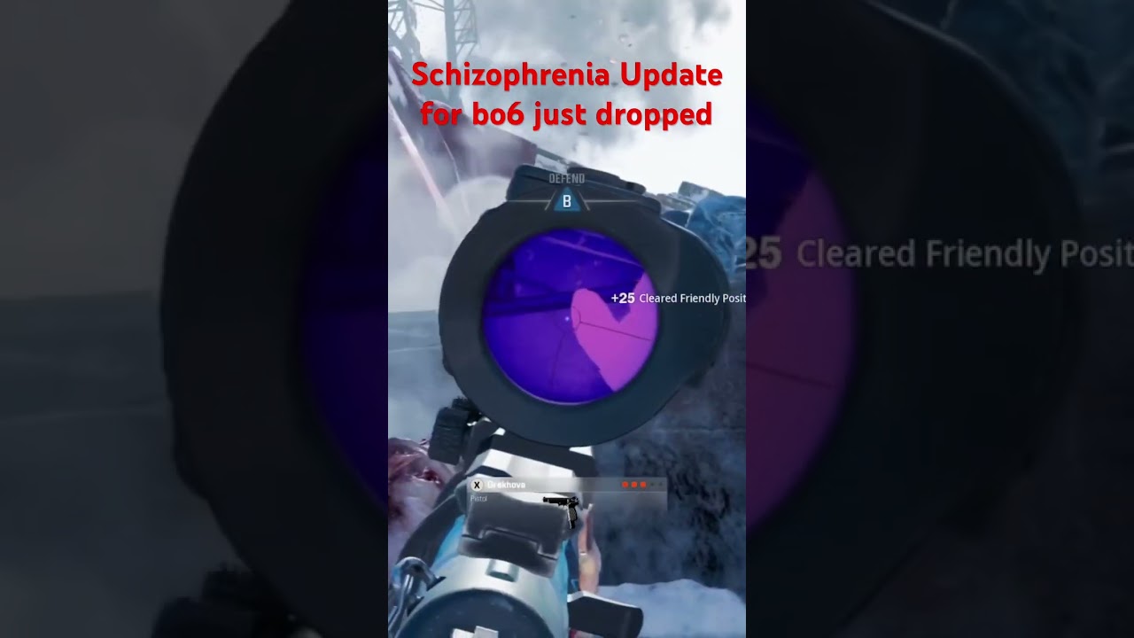 Bo6 schizophrenia update 