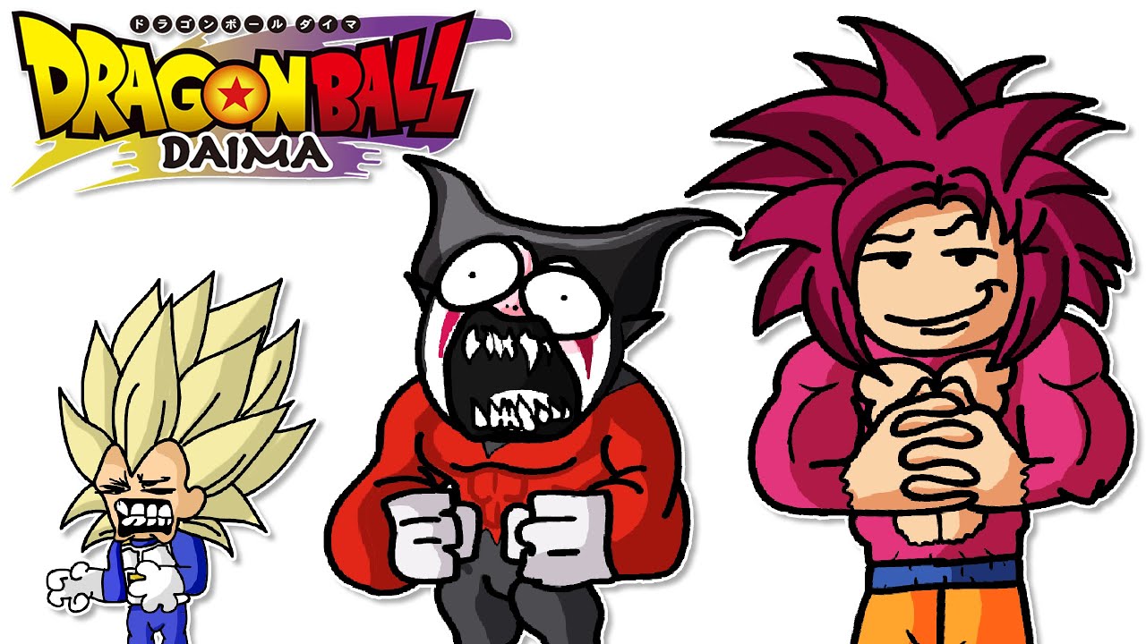DRAGON BALL DAIMA Resumido con Muñequitos