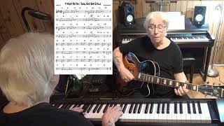 It Must Be Him  Seul Sur Son Etoile ( TvdH ) - Jazz guitar & piano cover ( Gilbert Bécaud )