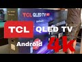 Unboxing a 75 inch TCL Android Qled Tv and setup best tv...