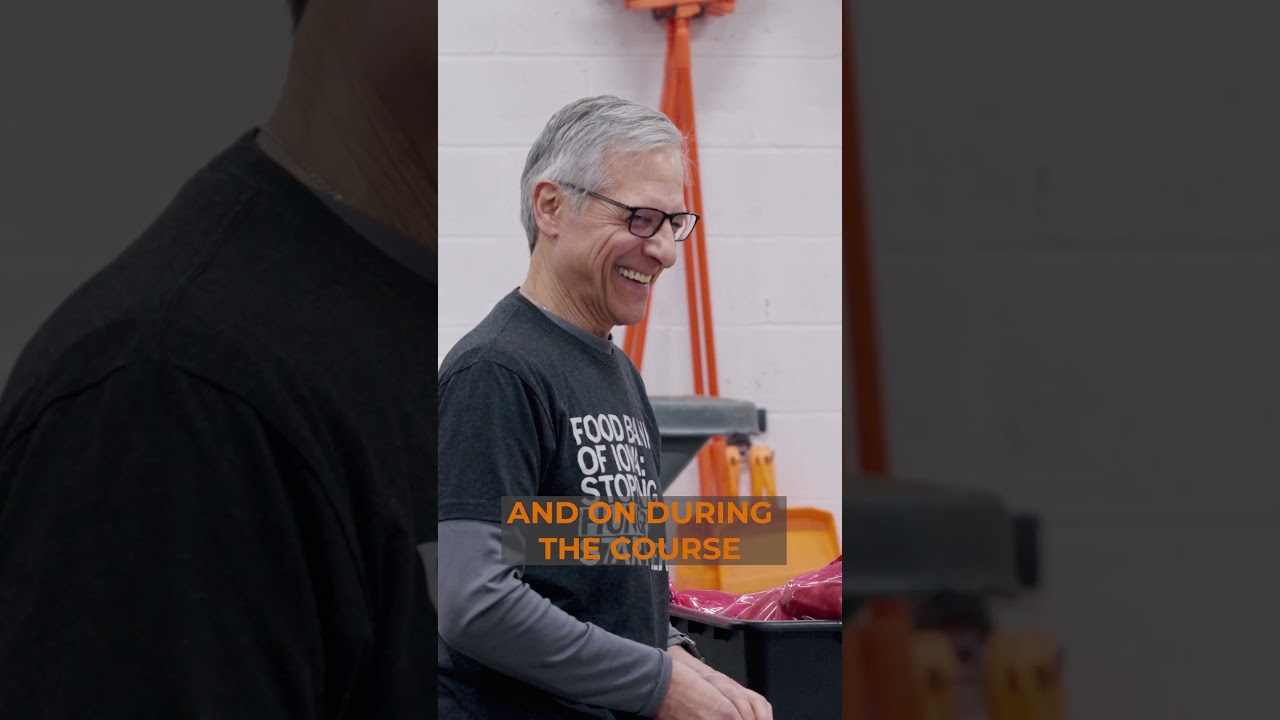Bob Forte's Volunteer Story with Food Bank of Iowa